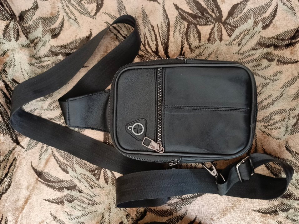 Siyah Deri Kemerli Kadın Çanta - Görsel 2