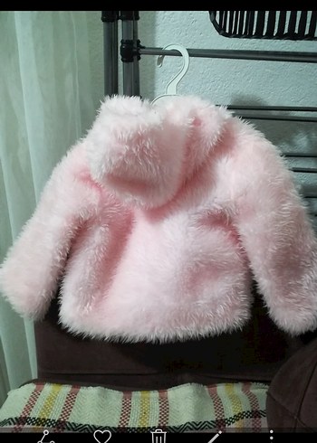 Kız Çocuk peluş Ceket - Görsel 2