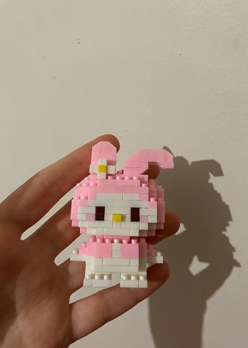 Pembe Pastel Lego Figür