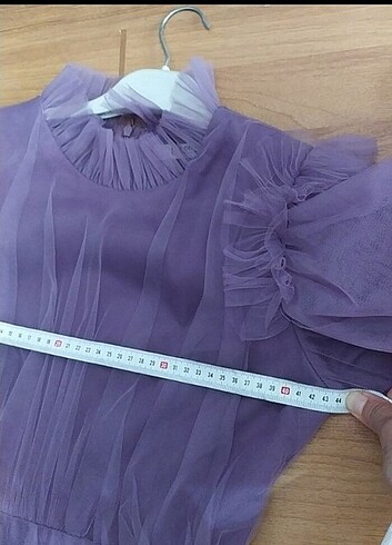 Lila abiye tesettür  - Görsel 6