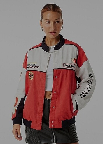 Bershka Yarışçı/Motorcu Ceketi