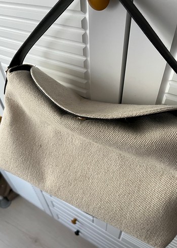 Bej Minimalist Kadın Çanta - Görsel 2