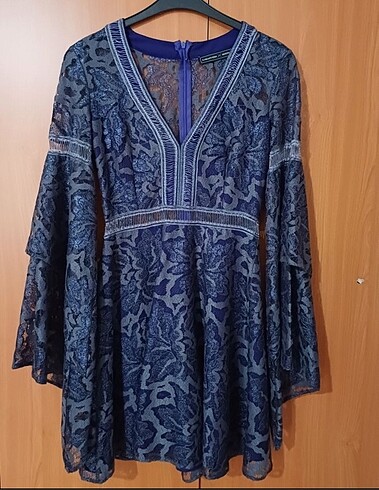 36 Beden mor Renk Raisa vanessa mor elbise
