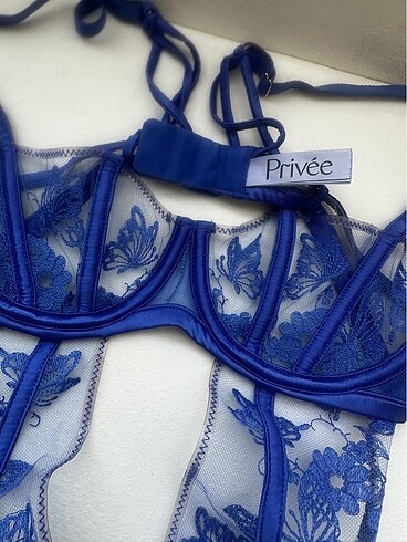 s Beden mavi Renk Penti privee bodysuit