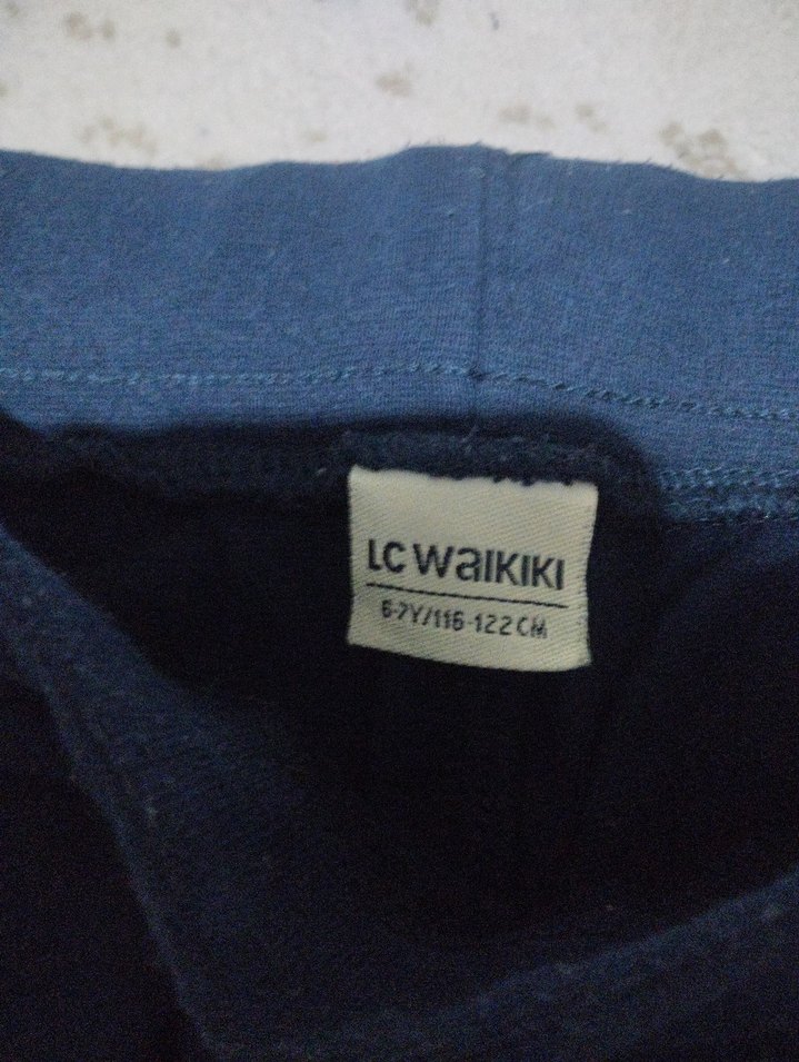 Renkli Baskılı Mavi Erkek Eşofman Altı - Görsel 4