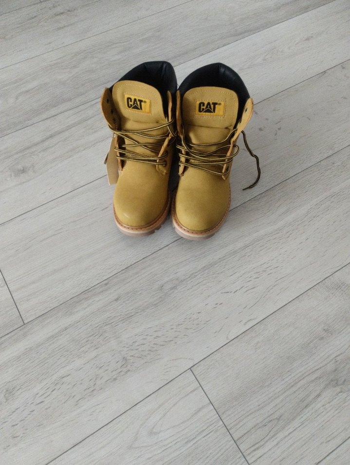 Sarı unisexStreet Style Botlar - Görsel 2