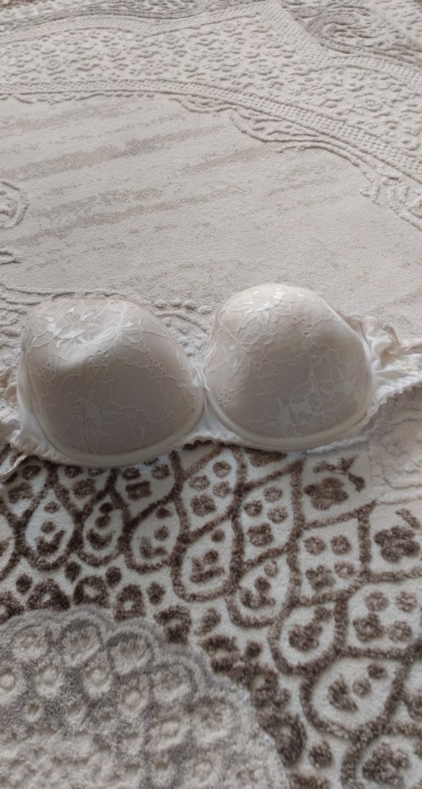 Beyaz Dantelli Bohem Sütyen - Görsel 2