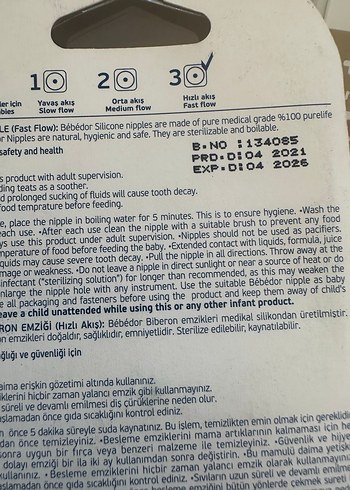 3lü Bebedor +6 Ay Silikon Biberon Emziği - Görsel 2