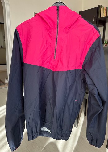 Kadın Yarım Fermuarlı Loose Fit Outdoor Yağmurluk - Görsel 2