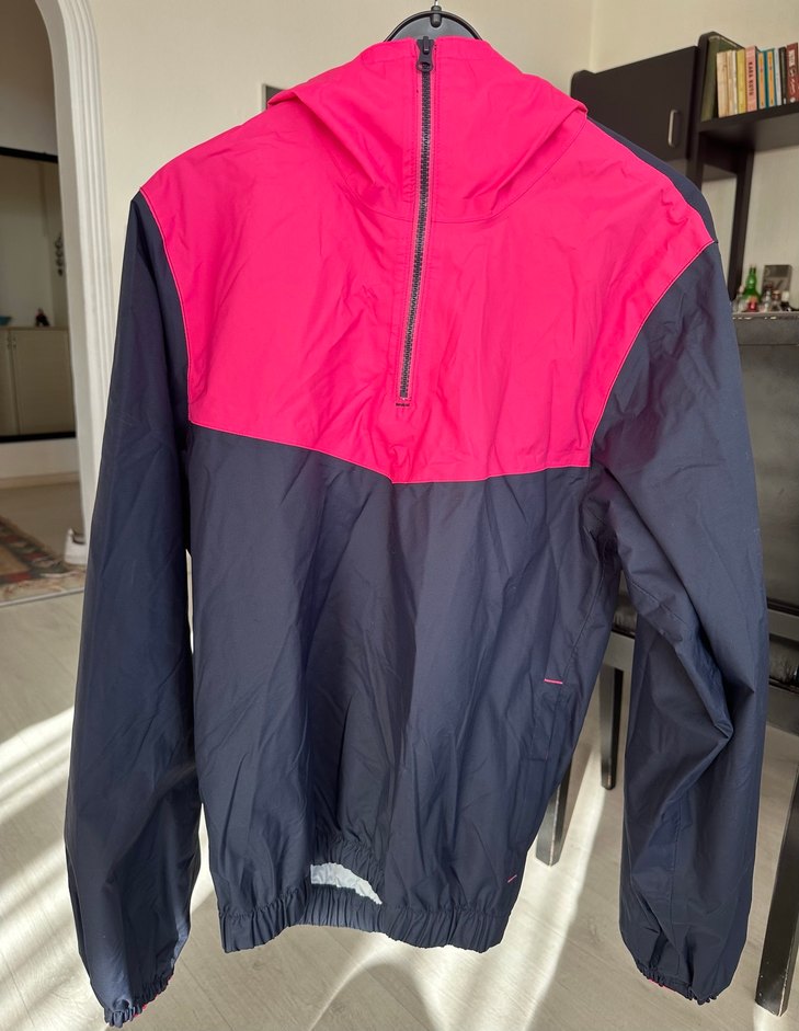 Kadın Yarım Fermuarlı Loose Fit Outdoor Yağmurluk - Görsel 2