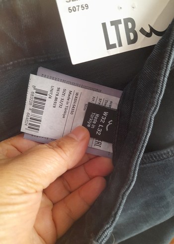 LTB Gri Midi Boy  Kot Pantolon - Görsel 9