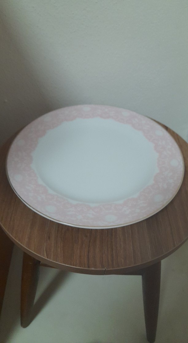 Pastel Pembe Desenli Tabak ENGLISH HOME - Görsel 4