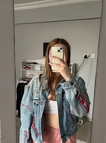 Denim ceket