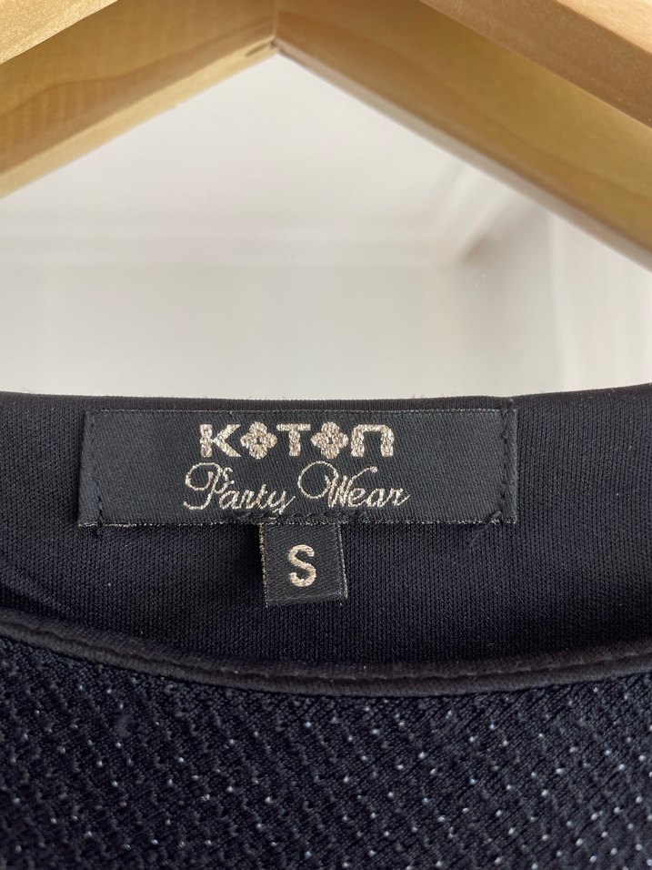 Koton Parlak Elbise - Görsel 4