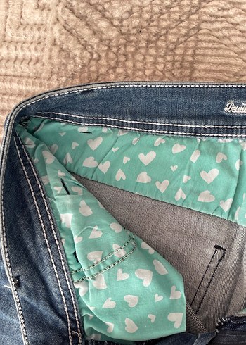 Kadın Mavi Mini Şort - Görsel 2