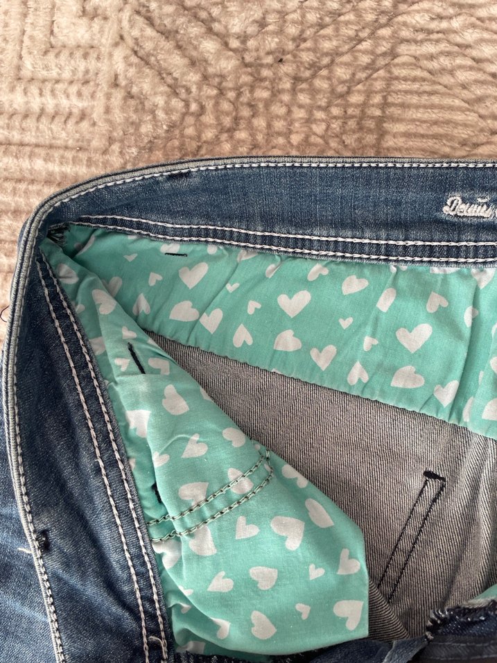 Kadın Mavi Mini Şort - Görsel 2