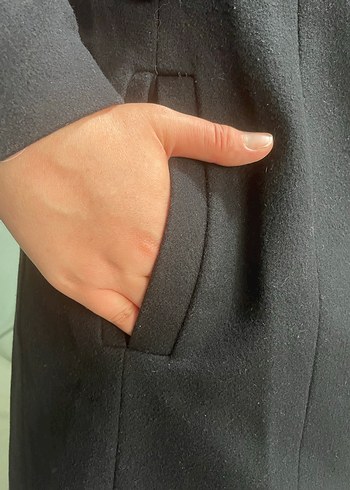 Siyah Uzun Kaban - Görsel 4