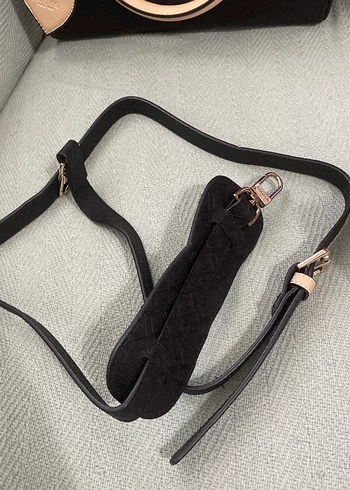 Klasik Siyah Deri Kadın Çanta - Görsel 6