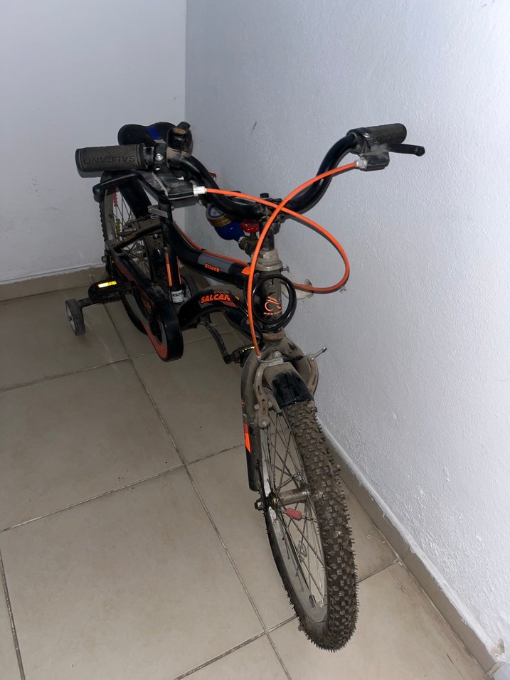 Siyah Çocuk Üç Tekerlekli Bisiklet - Görsel 5