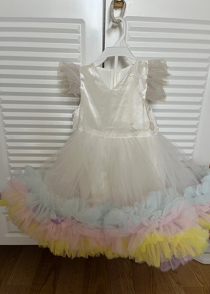 Kız bebek elbise - Görsel 3