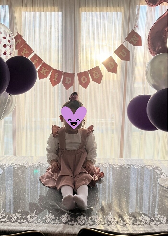 Kız bebek elbise - Görsel 3