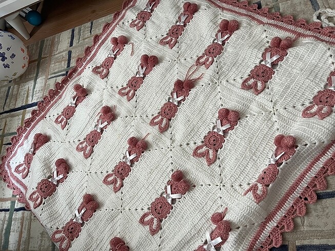 El örgüsü bebek takımı - Görsel 5