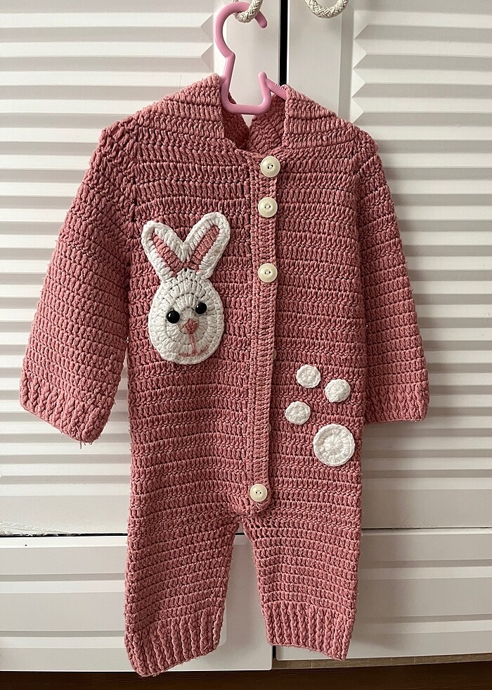 El örgüsü bebek takımı - Görsel 2