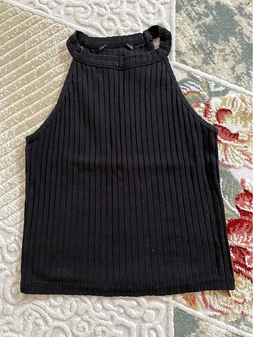 bershka siyah crop