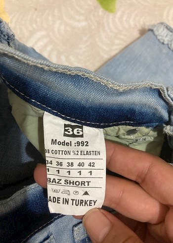 Kot şort - Görsel 3