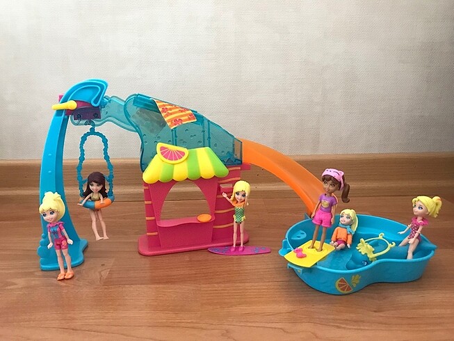 Polly Pocket Oyuncak Havuz bebekler dahil