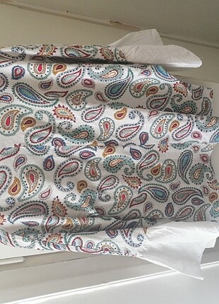 Zara Zara trafaluc yelpaze kol detaylı tshirt