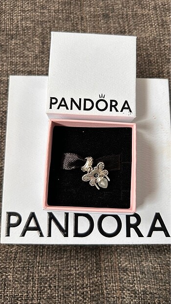 Beden Pandora ateş böceği charm