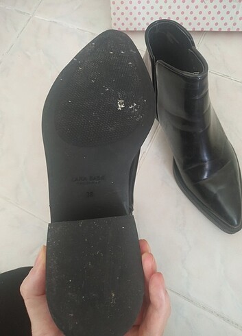 38 Beden siyah Renk Zara bot