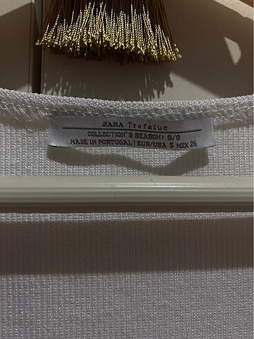 Zara #zara beyaz günlük elbise