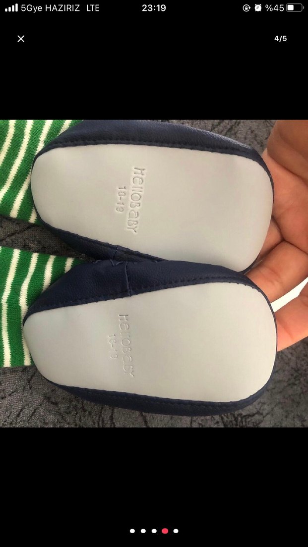 Hello Baby Erkek Çorap patik- inek Desenli - Görsel 4