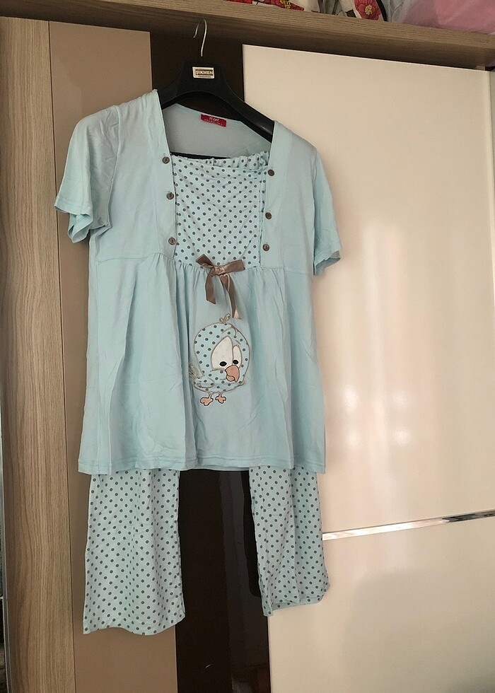 Loğusa pijaması hastane çıkışı - Görsel 2