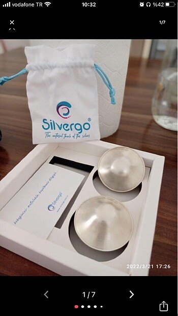 999 ayar gümüş göğüs koruyucu kalkanı XL boy - Görsel 5