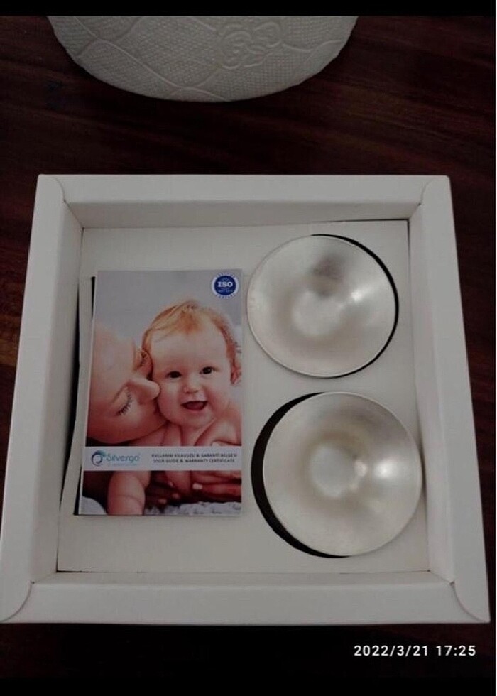 999 ayar gümüş göğüs koruyucu kalkanı XL boy - Görsel 3