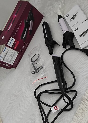 Philips Saç Şekillendirici Maşa- Düzleştirici 