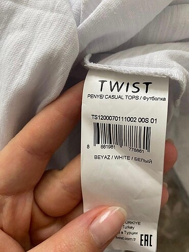 s Beden Twist tişört