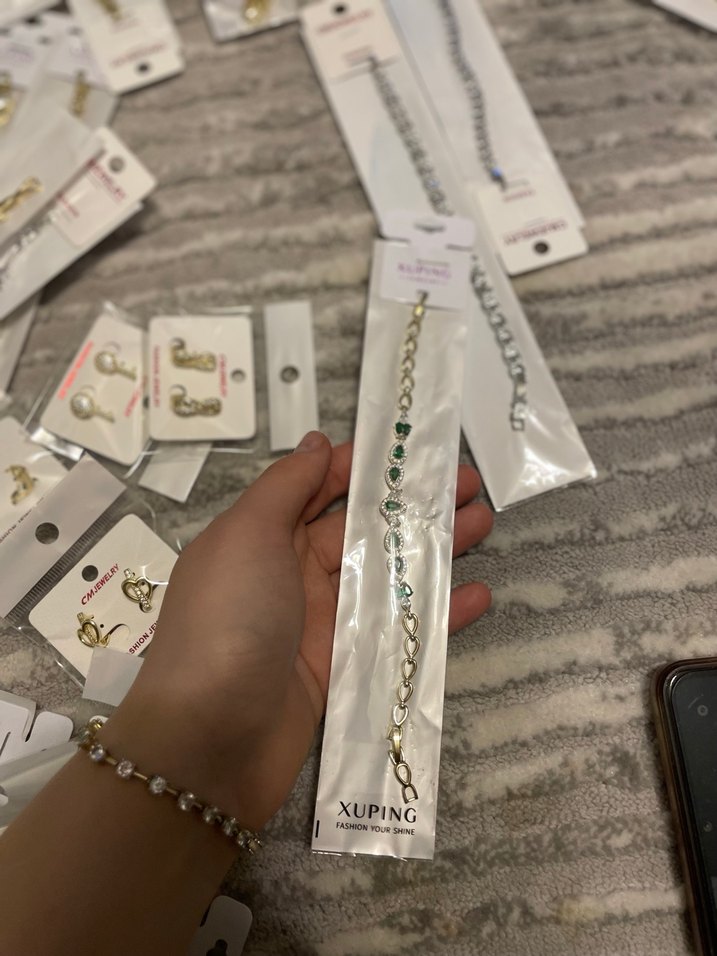 Altın Renk Zincir Detaylı Kadın Kolye - Görsel 4