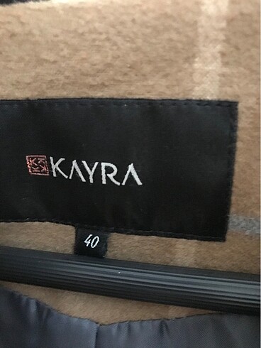 40 Beden Kayra kaşmir pardesü.