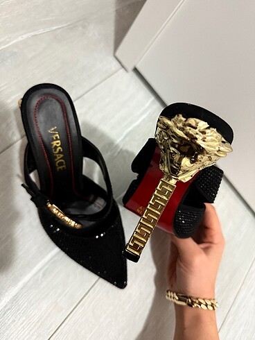 Versace Versace topuklu terlik