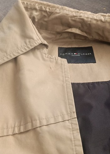 Bej Düğmeli Erkek Trençkot - Görsel 9