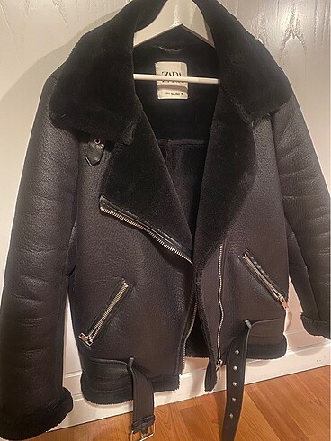 Zara kurklu ceket