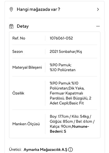 Network Dik Yaka Pardesu - Görsel 5