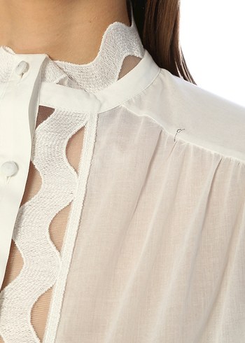 Network Ekru Gömlek - Görsel 4