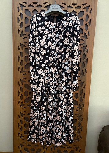 Network Desenli Elbise - Görsel 2