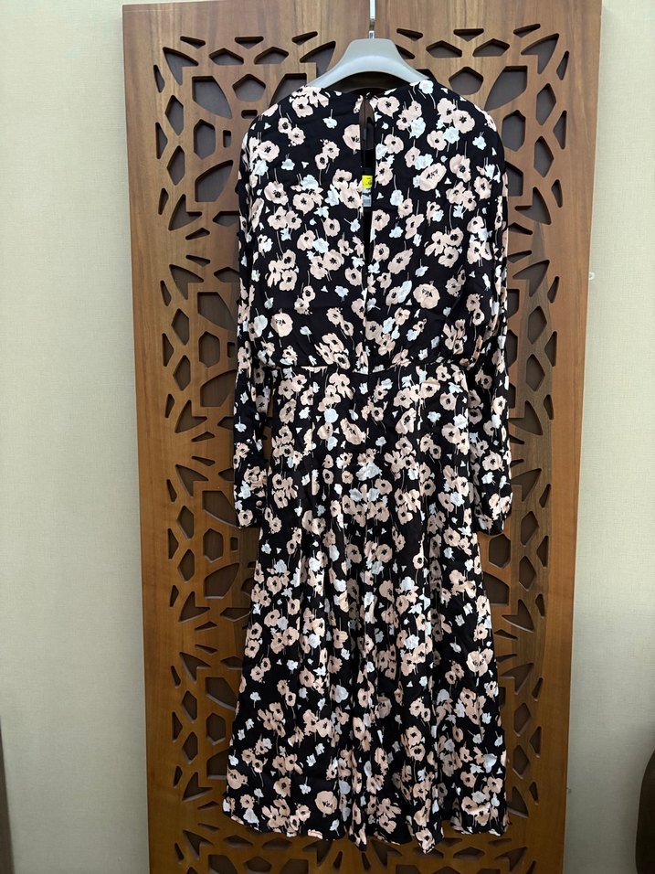 Network Desenli Elbise - Görsel 4