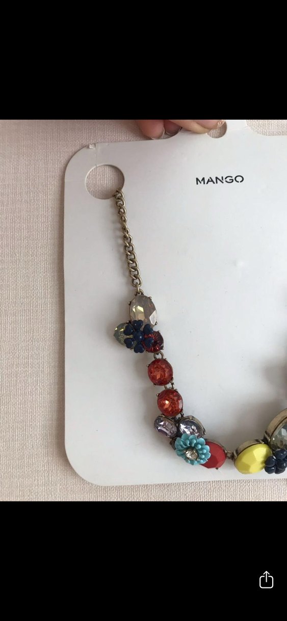 Renkli Boncuklu Bohem Kadın Kolye - Görsel 2